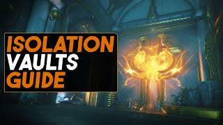 Warframe Tier 12amp3 Isolation Vaults amp Their Secrets  How To Run Them [upl. by Hsot]