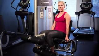 Life Fitness Optima Series Leg Extension Curl Instructions [upl. by Arahk933]