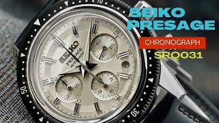 Seiko Presage Chronograph SRQ031 [upl. by Leirum]