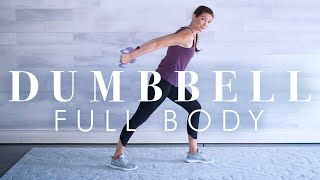 Senior amp Beginner Workout 30 Minute Full Body Weight Training with Dumbbells [upl. by Lorenza912]