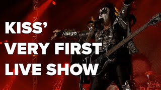 KISS Live Debut  This Week In Music History [upl. by Haland]