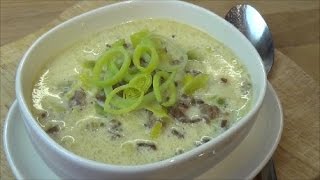 Thermomix TM 5  Schnelle HackfleischLauchKäseSuppe  Thermilicious [upl. by Gauntlett522]