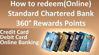 How to redeem SCB credit card reward points  Standard Chartered Bank 360° Rewards Points [upl. by Aihseken951]