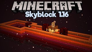 Basalt Delta Magma Cube Farm in Skyblock ▫ Minecraft 116 Skyblock Tutorial Lets Play Part 16 [upl. by Kerri210]