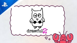 Drawful 2  Update Trailer  PS4 [upl. by Ttennaej]