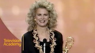 Candice Bergen Wins Outstanding Lead Actress in a Comedy Series  Emmy Archive 1990 [upl. by Leahcim]