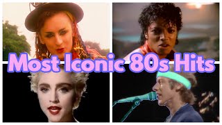 The 100 most iconic songs of the 80s New Version [upl. by Nelda]