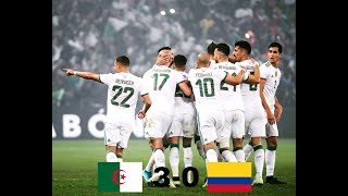 Résumé du match Algérie 30 Colombie [upl. by Jessika]