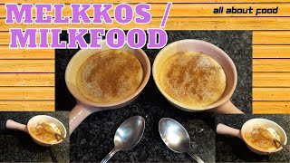 How to make Melkkos  Milk Food  Traditional South African Recipe  Melkkos resep [upl. by Ahsinwad]