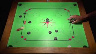 US OPEN CARROM GRAND SLAM 2016 Singles Finals  Game3 [upl. by Ahsirahc]