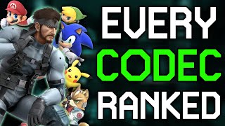 Ranking EVERY Snake Codec Call in Super Smash Bros Ultimate [upl. by Netram266]