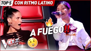 Estos niños cantaron con RITMO LATINO en La Voz Kids [upl. by Nylde877]