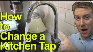 HOW TO CHANGE YOUR KITCHEN TAP  Monobloc Mixer  Plumbing Tips [upl. by Pfaff]