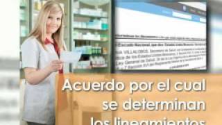 COFEPRIS Cápsula instruccional para farmacias [upl. by Ardys861]