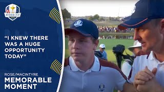 RoseMacIntyre Interview  2023 Ryder Cup [upl. by Toland]