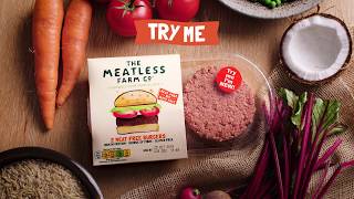 The Meatless Farm  Fresh Burger Patties [upl. by Fanechka]