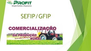 Sefip Comercialização Produção Rural [upl. by Naitsyrk871]