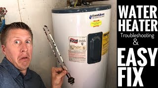 Electric Water Heater Repair In Minutes STEP by STEP [upl. by Ginger]