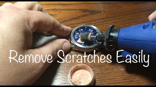 Remove Scratches Easily from Your Watch Crystal [upl. by Sackey137]