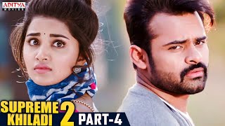 Supreme Khiladi 2 Hindi Dubbed Movie Part 4  Latest Hindi Dubbed Movies  Sai Dharam Tej  Anupama [upl. by Nashbar]