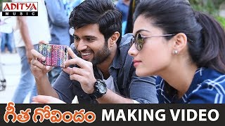 Geetha Govindam Movie Making Video  Vijay Devarakonda Rashmika Mandanna [upl. by Elspet866]