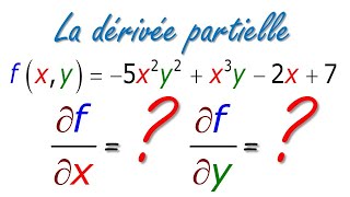 Calcul des dérivées partielles 1 [upl. by Lynch]