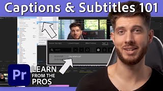 How to Add Subtitles and Captions in Premiere Pro  Learn From the Pros w Kriscoart  Adobe Video [upl. by Atsyrt]