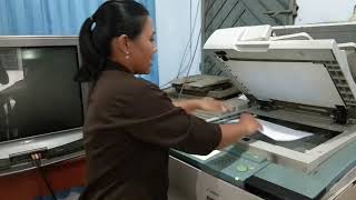 Procedure how to copy document using photocopy machine [upl. by Zealand]