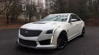 2017 Cadillac CTSV – Redline Review [upl. by Yarahs]