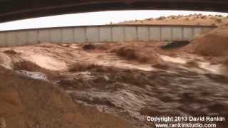 Insane Flash Flooding Antelope Canyon and Page Arizona August 2nd 2013 [upl. by Zasuwa]