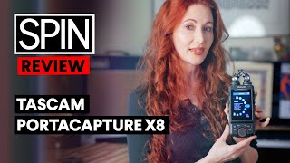 Tascam Portacapture X8 Demo [upl. by Coates870]