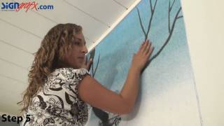 How to Install a Wall Mural [upl. by Sheeran]