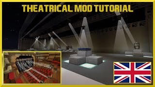 THEATRICAL MOD TUTORIAL  MINECRAFT SHOWCASE  Moving Lights in Minecraft ENGLISH [upl. by Carla]