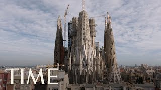 Inside La Sagrada Familia Barcelona’s Unfinished Masterpiece  TIME [upl. by Cordeelia473]