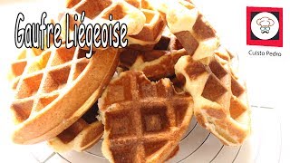 Comment faire la recette gaufre liégeoise Thermomix TM5 [upl. by Duggan567]