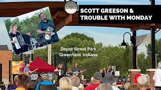 Scott Greeson amp Trouble With Monday  Depot St Park in Greenfield  Goin Fishin  Burning Heart [upl. by Grantley]