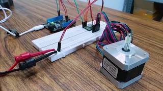 Control Stepper Motor with Arduino  Tutorial [upl. by Sonya]