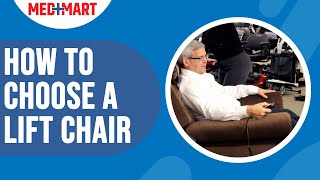 How to Choose a Lift Chair  Med Mart [upl. by Theall425]