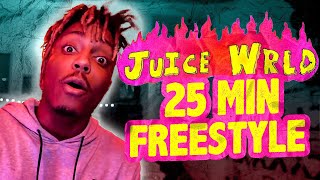 Juice WRLD 25 minute freestyle [upl. by Evelina]