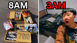 24 Hours Of A FullTime Sneaker Reseller [upl. by Htebilil]