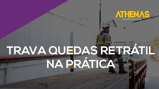 Trava Quedas Retrátil na Prática  Athenas [upl. by Orest]