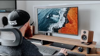 The Perfect Productivity Monitor  LG 32” 4K UltraFine Ergo Setup [upl. by Hahsi587]