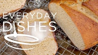 Einkorn Whole Wheat Dutch Oven Bread [upl. by Llednahs]