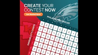 Best Numbers To Have On Football Squares  Super Bowl Pool Site [upl. by Tnahsarp]