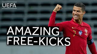 CRISTIANO RONALDO Best Freekicks [upl. by Clinton]