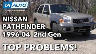 Top 5 Problems Nissan Pathfinder SUV 2nd Generation 199604 [upl. by Bergman]