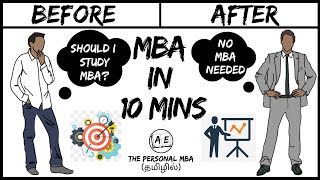 THE PERSONAL MBA in tamil  mba course in tamil  MBA IN 10 MINUTES  MBA meaning almost everything [upl. by Ranip351]