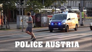 EINSATZFAHRZEUGE der POLIZEI Wien 2020  Austrian POLICE CARS [upl. by Diandra]