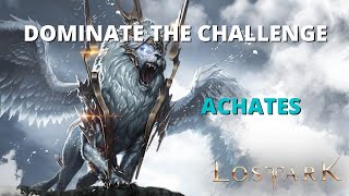 Lost Ark  DOMINATE CHALLENGE GUARDIANS  Achates [upl. by Nomahs]