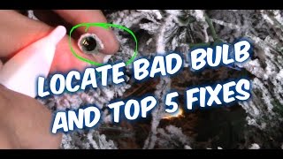 EASY WAYS HOW TO FIX CHRISTMAS STRING LIGHTS  BULBS [upl. by Eelorac]